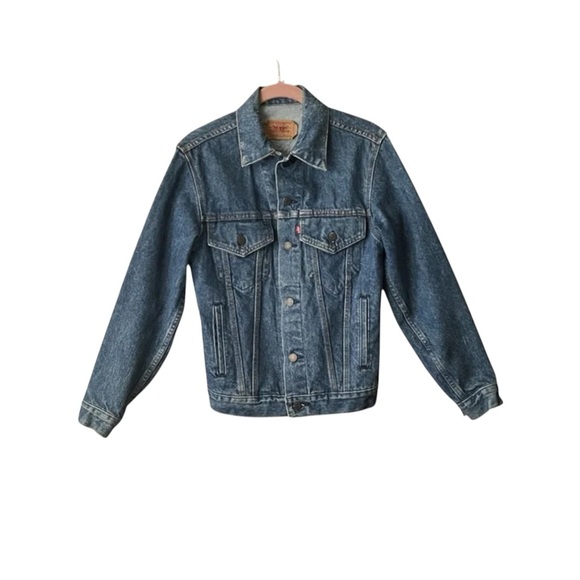 Levi's Other - Vintage 1987 Levi Denim Jean Trucker Jacket. Size R34.